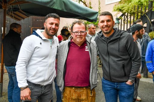 Vorschau Bild von Die Mentoren der Firma Domico waren gemeinsam mit
ihrem Kollegen von FAB bei der Jubiläumsfeier dabei.