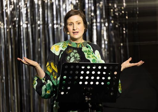 Vorschau Bild von Birgitta Ohlsson, Direktorin für Politische
Parteien am National Democratic Institute (NDI) und Keynote Speaker
bei der Awards Gala