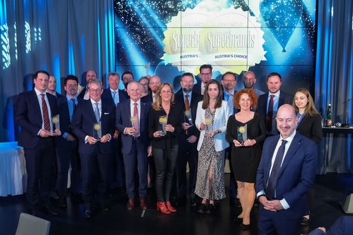 Vorschau Bild von Gewinnerinnen und Gewinner der Superbrands Austria Awards für
2022/23.