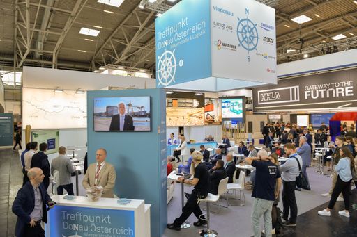  Treffpunkt Donau bei transport logistic