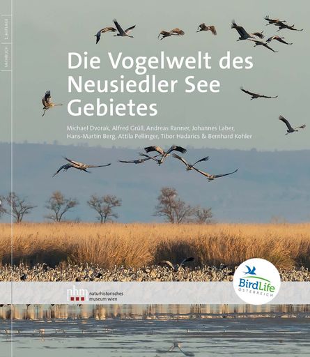 Buchcover "Die Vogelwelt des Neusiedler
See-Gebietes"