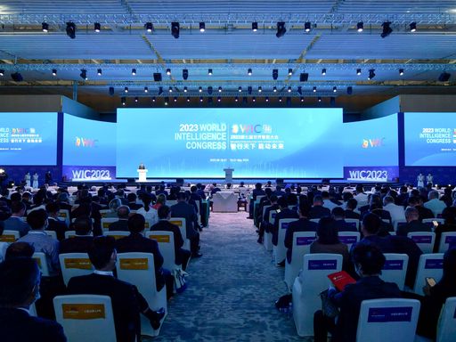 Vor Ort beim 7. World Intelligence Congress / Die Verwendung
dieses Bildes für redaktionelle Zwecke ist unter Beachtung aller
mitgeteilten Nutzungsbedingungen zulässig und dann auch honorarfrei.
Veröffentlichung ausschließlich mit Bildrechte-Hinweis.