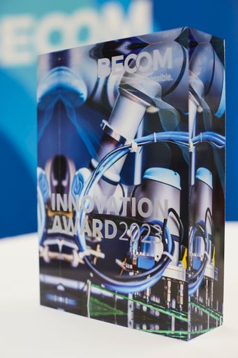 Vorschau Bild von BECOM INNOVATION AWARD 2023 - Siegestrophäe