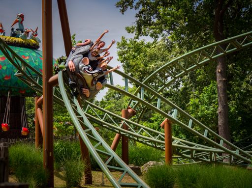  Achterbahn Rattenmühle im Familypark