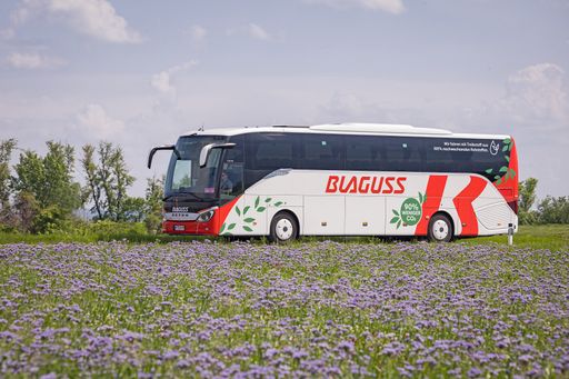 Vorschau Bild von 90 % weniger CO2: Blaguss setzt als erste Busflotte
Österreichs auf fossilfreien Treibstoff