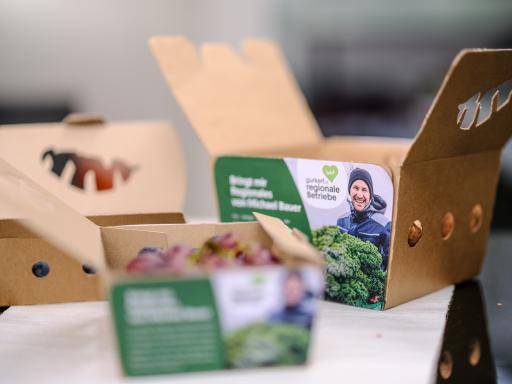 gurkerl.at unterstützt regionale Betriebe - u.a.
mit nachhaltigen individualisierten Verpackungslösungen