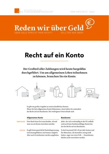 Vorschau Bild von Reden wir über Geld Ausgabe 27