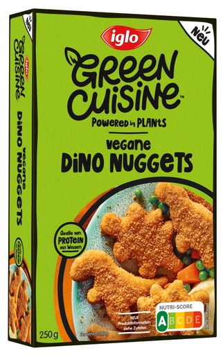 Fleischlose Küche ist alles andere als langweilig:
Die aktuellen Neuheiten von iglo: Dino Nuggets und die neue cremige
Ideenküche eröffnen neue Geschmackswelten.