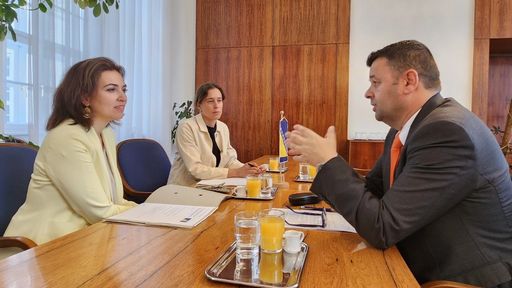 Vorschau Bild von Sevlid Hurtić, Gründer der bosnischen Grünen und
Minister für Menschenrechte in Bosnien-Herzegowina, war gestern für
Gespräche in Wien um von der österreichischen Seite eine „lückenlose
Aufklärung“ der Vorwürfe rund um einen Internierungstrakt im
bosnischen Flüchtlingslager Lipa einzufordern.