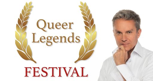  Queer Legends Festival Logo & Alfons Haider