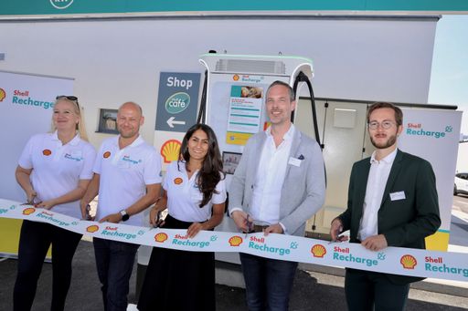 Vorschau Bild von Eröffnung Shell Recharge Ultraschnellladesäulen