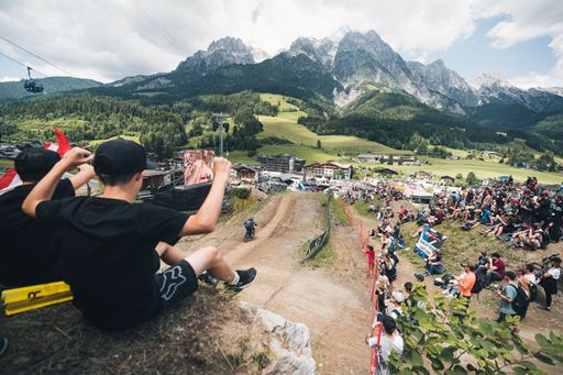 UCI Mountain Bike World Series von 15. bis 18 Juni
2023 in Saalfelden Leogang mit 5 Bewerben (Cross Country Olympic,
Short Track, Downhill, Enduro, E-Enduro) und spannenden Sideevents
