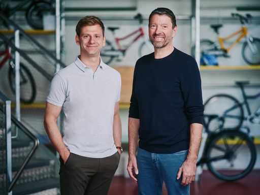 woom CEO Paul Fattinger und Kasper Rørsted