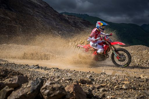  Andrea Verona performs during the Red Bull
Erzbergrodeo 2023 in Eisenerz, Austria on June 9, 2023