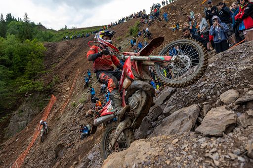 Vorschau Bild von Michael Walkner of Austria seen during the Red Bull
Erzbergrodeo at the Erzberg in Eisenerz, Austria on June 11, 2023.
// Joerg Mitter / Red Bull Content Pool // SI202306110777 // Usage
for editorial use only //