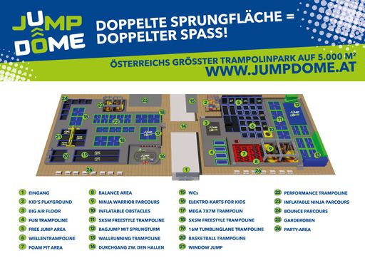  Floorplan JUMP DOME Klagenfurt 5000 m2