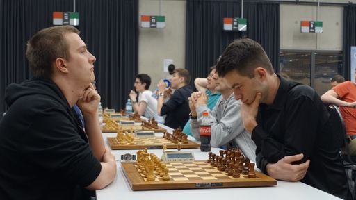 Entscheidungspartie im Schnellschach