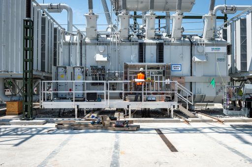 Vorschau Bild von 220/110-kV-Transformator im Umspannwerk Ernsthofen
