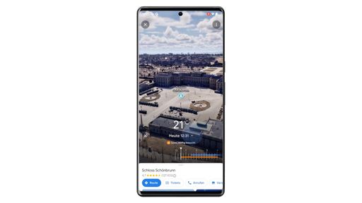 Nutzer:innen können sich seit Neuestem mit Immersive View – der
KI-gestützen Google Maps Funktion – einen ersten Eindruck von
Sehenswürdigkeiten vor Ort verschaffen.