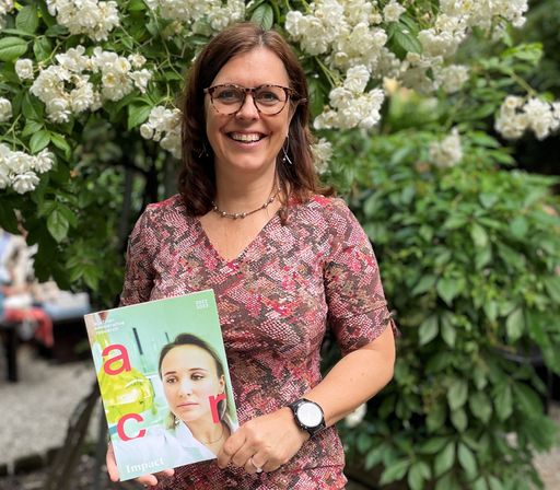  ACR-Präsidentin Iris Filzwieser präsentiert den
Jahresbericht 2022.