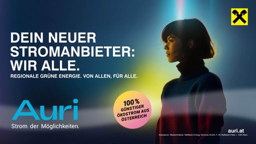 Als Lösungsansatz für die Energiepreis-Volatilität
präsentiert Raiffeisen NÖ-Wien den Stromtarif "Auri One".