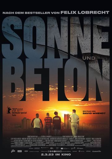 SONNE UND BETON Hauptplakat / Die Verwendung dieses Bildes für
redaktionelle Zwecke ist unter Beachtung aller mitgeteilten
Nutzungsbedingungen zulässig und dann auch honorarfrei.
Veröffentlichung ausschließlich mit Bildrechte-Hinweis.