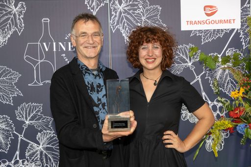 Vorschau Bild von Transgourmet - Vineus 2023 - Cobenzl Wien - Foto:
TG/Kolarik Andreas 12.06.2023. Josef Umathum, Sophie Butz