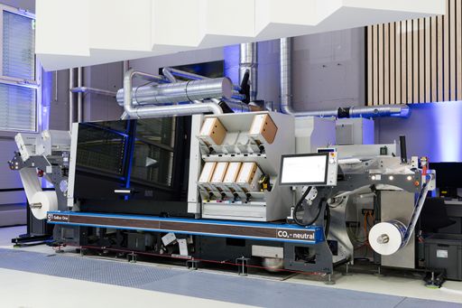 Die volldigitale Etikettendruckmaschine von HEIDELBERG heißt
Gallus One. Damit will das Unternehmen seine Position im wachsenden
Etikettenmarkt ausbauen. With its Gallus One fully digital label
press, HEIDELBERG intends to build on its position in the growing
label market. / Die Verwendung dieses Bildes für redaktionelle
Zwecke ist unter Beachtung aller mitgeteilten Nutzungsbedingungen
zulässig und dann auch honorarfrei. Veröffentlichung ausschließlich
mit Bildrechte-Hinweis.