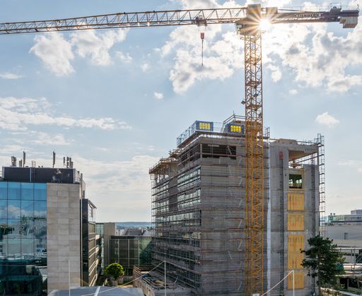 Vorschau Bild von Das neue Krebsforschungsgebäude von Boehringer
Ingelheim in Wien.