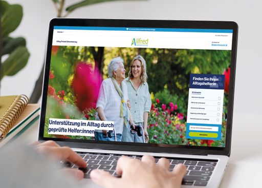  www.allfred.at - per Klick die passende
Unterstützung für Zuhause finden.