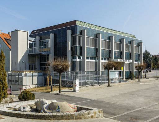 Vorschau Bild von Siegerprojekt des Österreichischen Betonpreises
2023 in der Kategorie Revitalisierung: Rathaus Prinzersdorf mit
Zubau