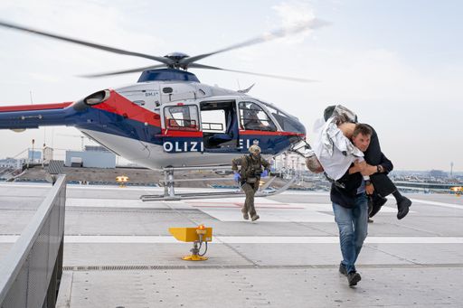  Für den Ernstfall vorbereitet: Hubschrauberübungen
im AUVA Traumazentrum Wien