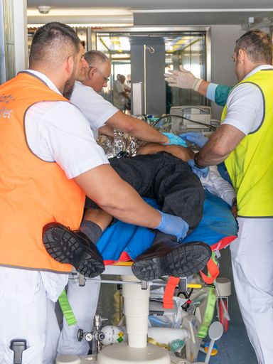 Vorschau Bild von Für den Ernstfall vorbereitet: Hubschrauberübungen
im AUVA Traumazentrum Wien
