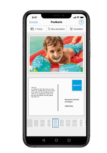 Vorschau Bild von Die Pixum Postkarte im Klassik Format / Die Verwendung dieses
Bildes für redaktionelle Zwecke ist unter Beachtung aller
mitgeteilten Nutzungsbedingungen zulässig und dann auch honorarfrei.
Veröffentlichung ausschließlich mit Bildrechte-Hinweis.