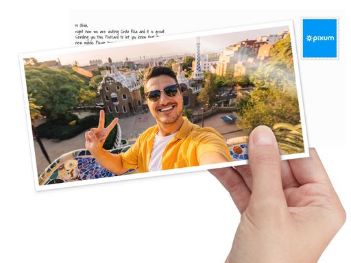 Vorschau Bild von Die Pixum Postkarte im XL Format / Die Verwendung dieses Bildes
für redaktionelle Zwecke ist unter Beachtung aller mitgeteilten
Nutzungsbedingungen zulässig und dann auch honorarfrei.
Veröffentlichung ausschließlich mit Bildrechte-Hinweis.