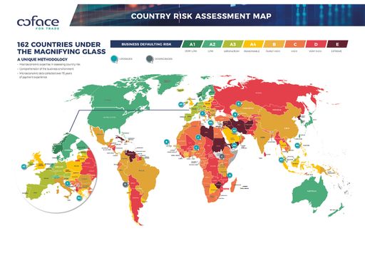  Coface Country Risk Map Q2 2023