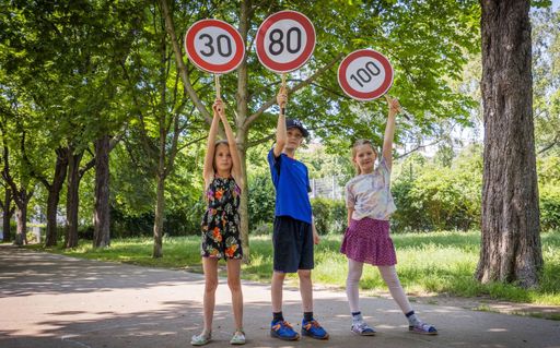  Kinder fordern Sicherheit