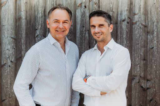 Almdudler GF Gerhard Schilling &
Gesamtverkaufsleiter Thomas Horak