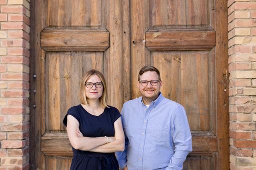 Katharina Schmidt und Sebastian Pumberger