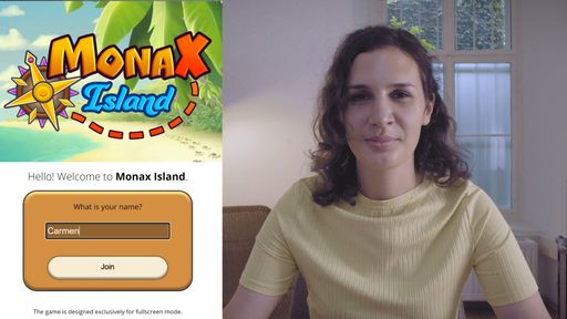 Vorschau Bild von Screenshot von Monax Island: Login mit Person