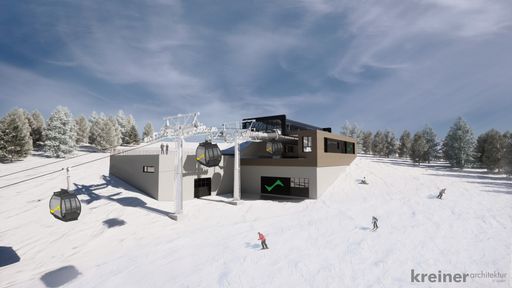  Im Dezember 2024 soll die neue 10er-Kabinenbahn von
Schladming nach Rohrmoos den Betrieb aufnehmen.