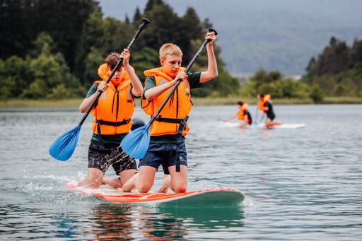 Vorschau Bild von Wellpappe Adventure Days am Faaker See, Stand up
Paddling