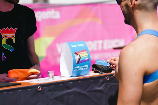 Concardis Austria und Visa feiern den Pride Month -
Bezahlterminals für die Vienna Pride (c) ProFIlms by Kevin Hackner
e.U.