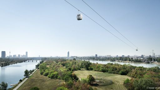  Seilbahn Kahlenberg - lizenzfrei zur redaktionellen
Verwendung