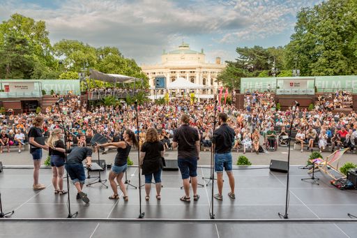 Vokalensemble Soundbar beim Kultursommer Wien 2022