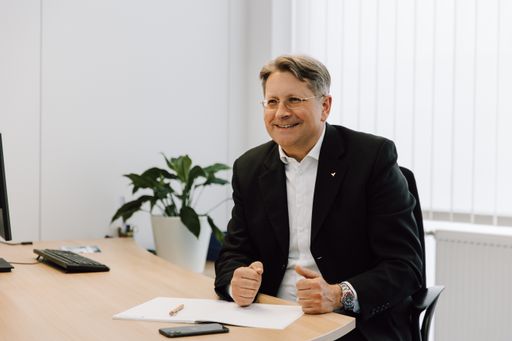 Generaldirektor KR Dr. Rainer Kuhnle im Gespräch