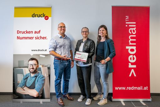  Gemeinsame Kooperation >redmail und druck.at bringt
Mehrwert bei Druck & Zustellung von unadressierter Printwerbung