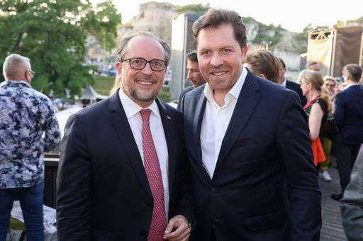 Alexander Schallenberg und Daniel Serafin