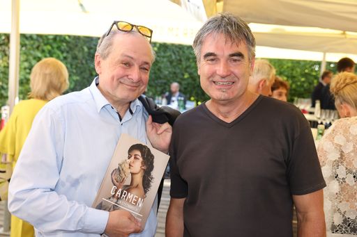 Vorschau Bild von Franz Patay und Paul Gessl bei der Premiere von Carmen