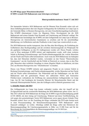 Vorschau Bild von Hintergrundinformation SLAPP-Klage-gegen Mesnchenrechtsarbeit_Stand 17.07.2023